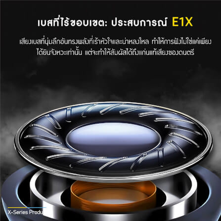 หูฟัง อินเอียร์ ENYX รุ่น E1X 3.5MM และ TYPE-C เสียงดี เบสแน่น ของแท้100% มีไมโครโฟน สายสนทนา เซอร์ราวรอบทิศทาง_5